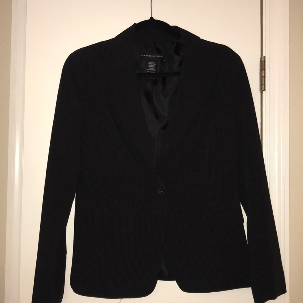 Women’s Black pinstripe Suit Jacket